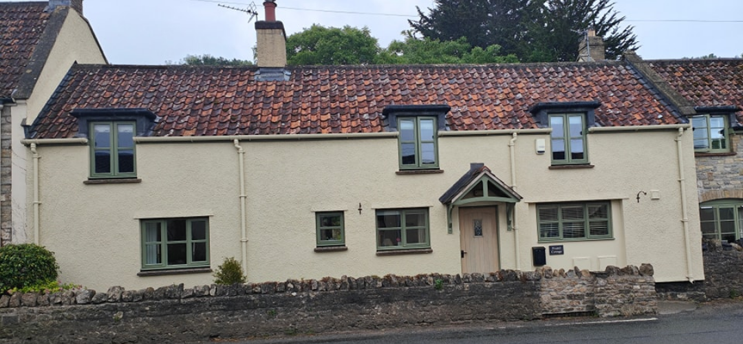 Exterior painting and decorating project by G. Hull